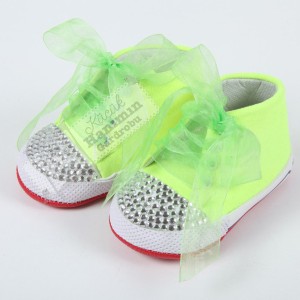 Neon Taşlı Ayakkabı